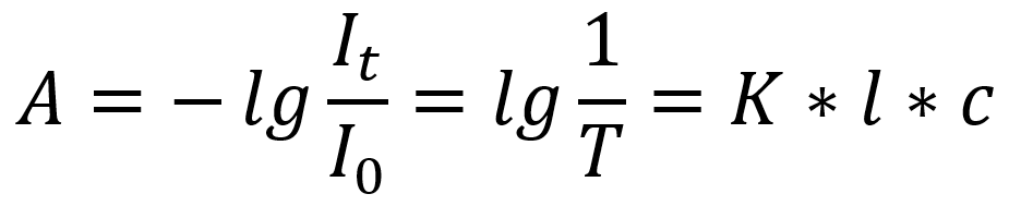气体分析原理之公式 气体分析原理之公式