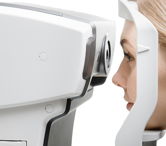 OCT光学相干断层扫描示意图