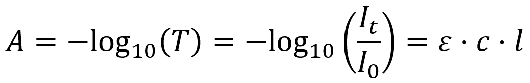 比尔朗伯定律 比尔朗伯定律